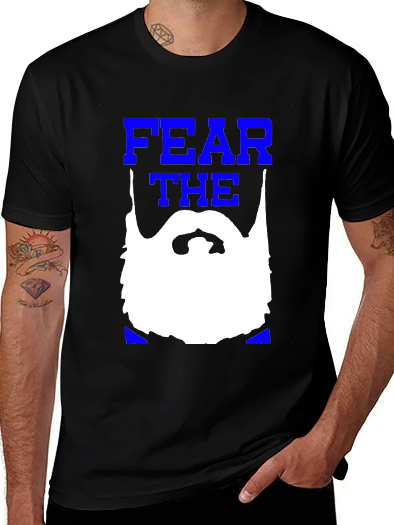 Fear the Beard Graphic T-Shirt
