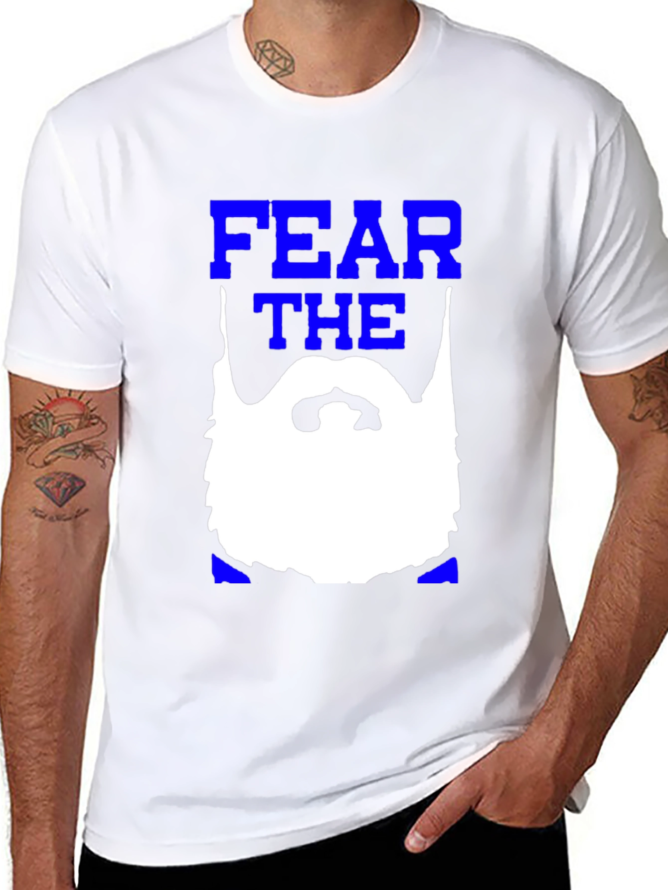 Fear the Beard Graphic T-Shirt