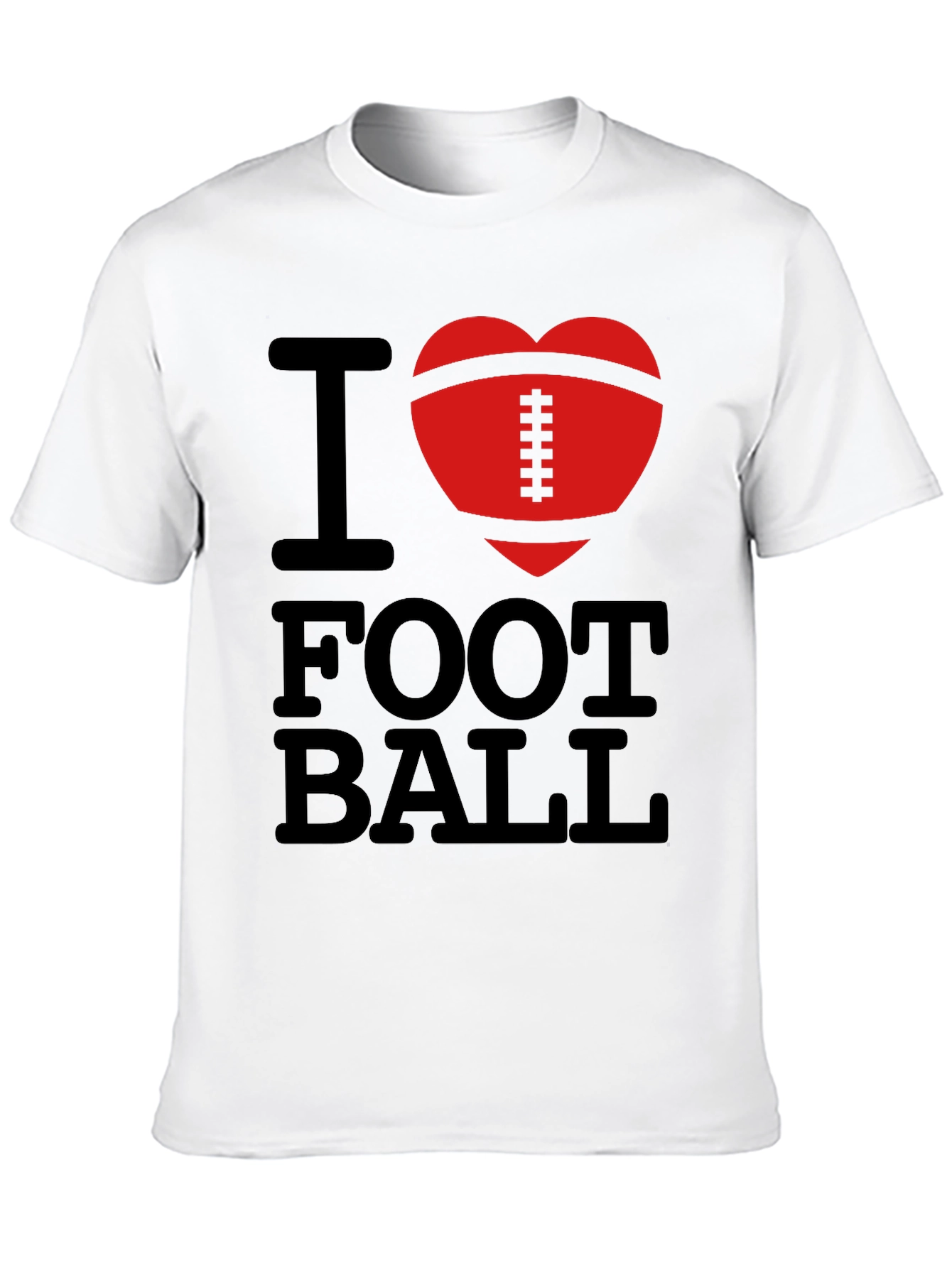 I Heart Football Graphic T-Shirt