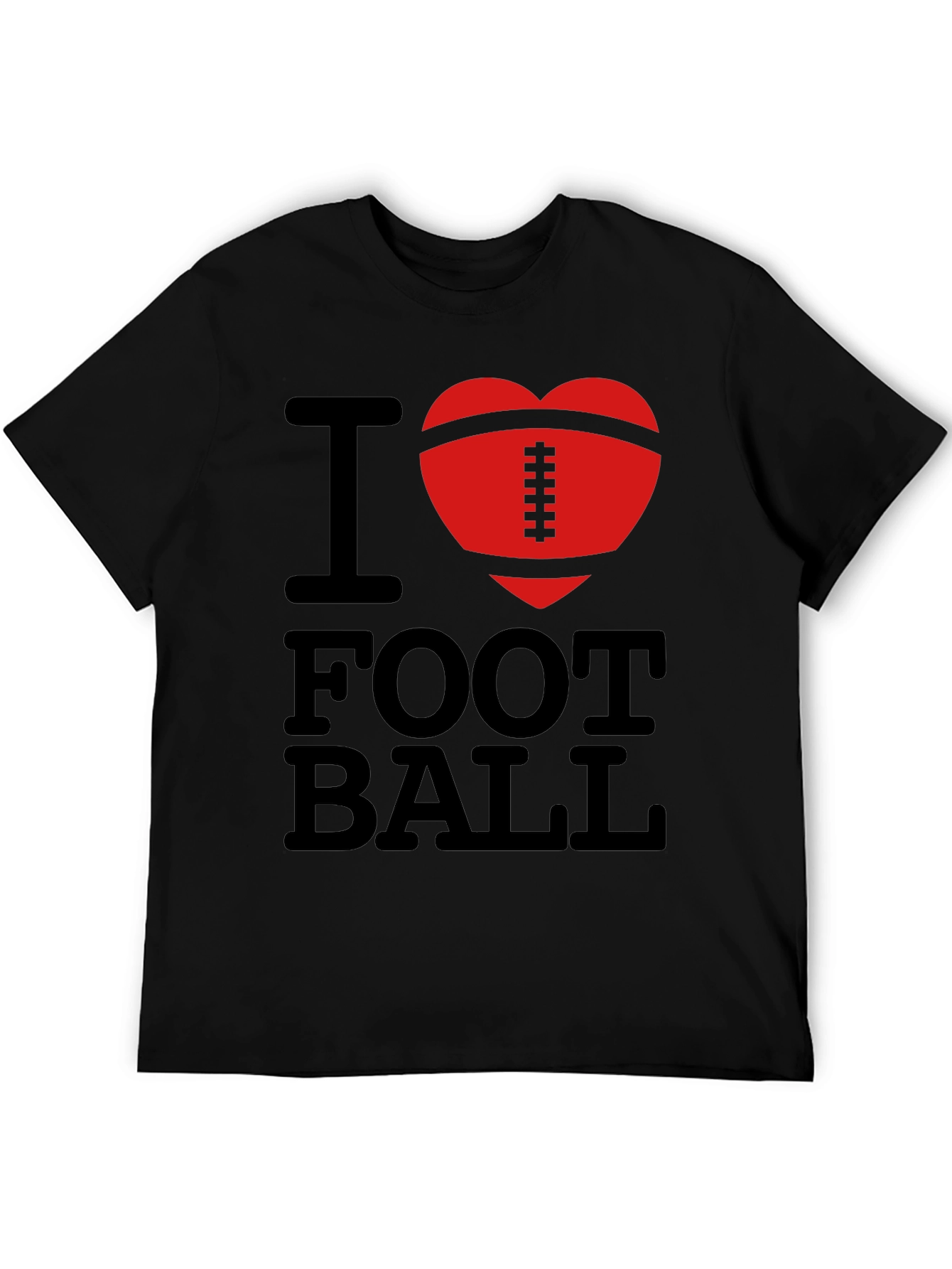 I Heart Football Graphic T-Shirt