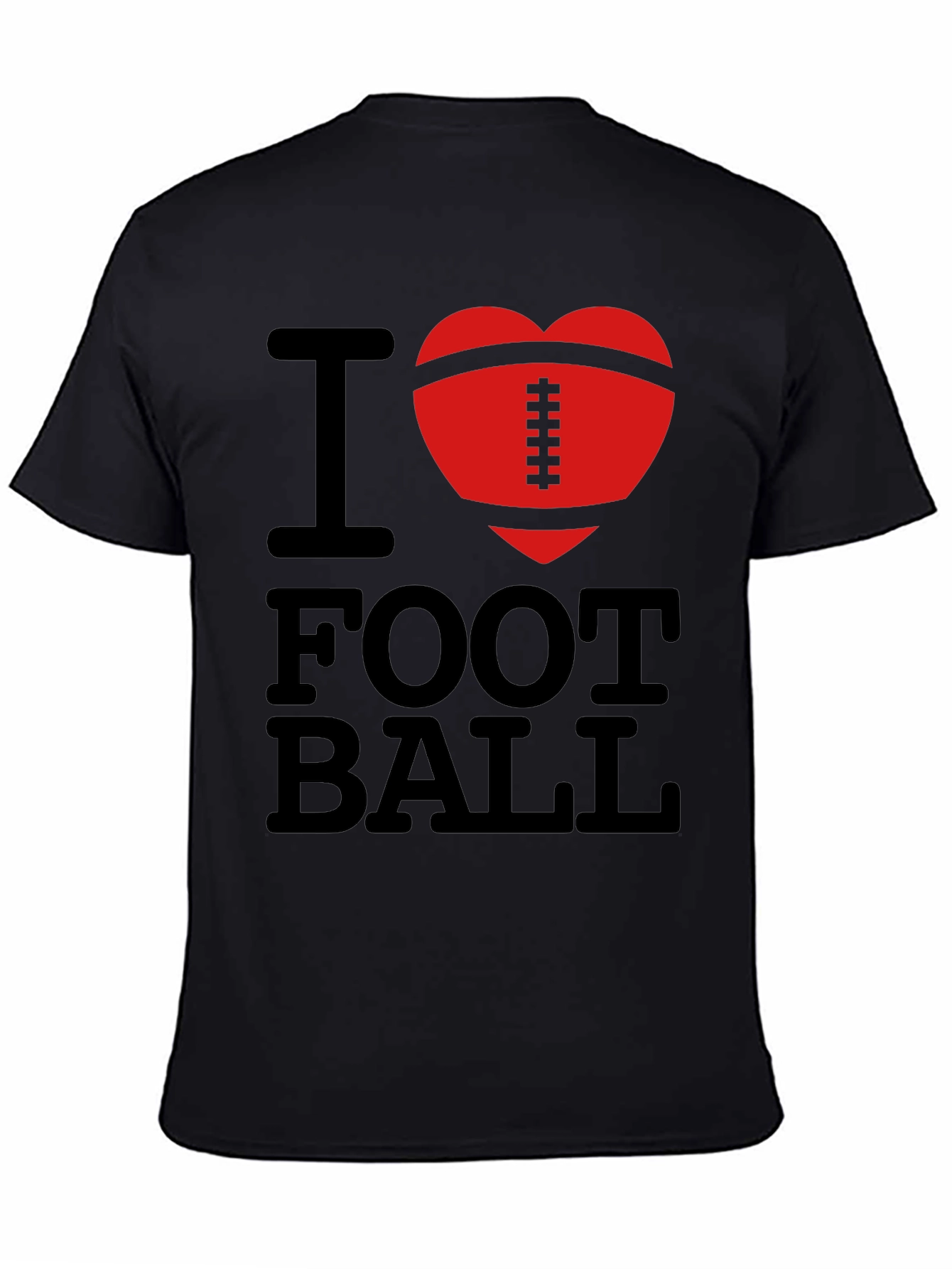 I Heart Football Graphic T-Shirt