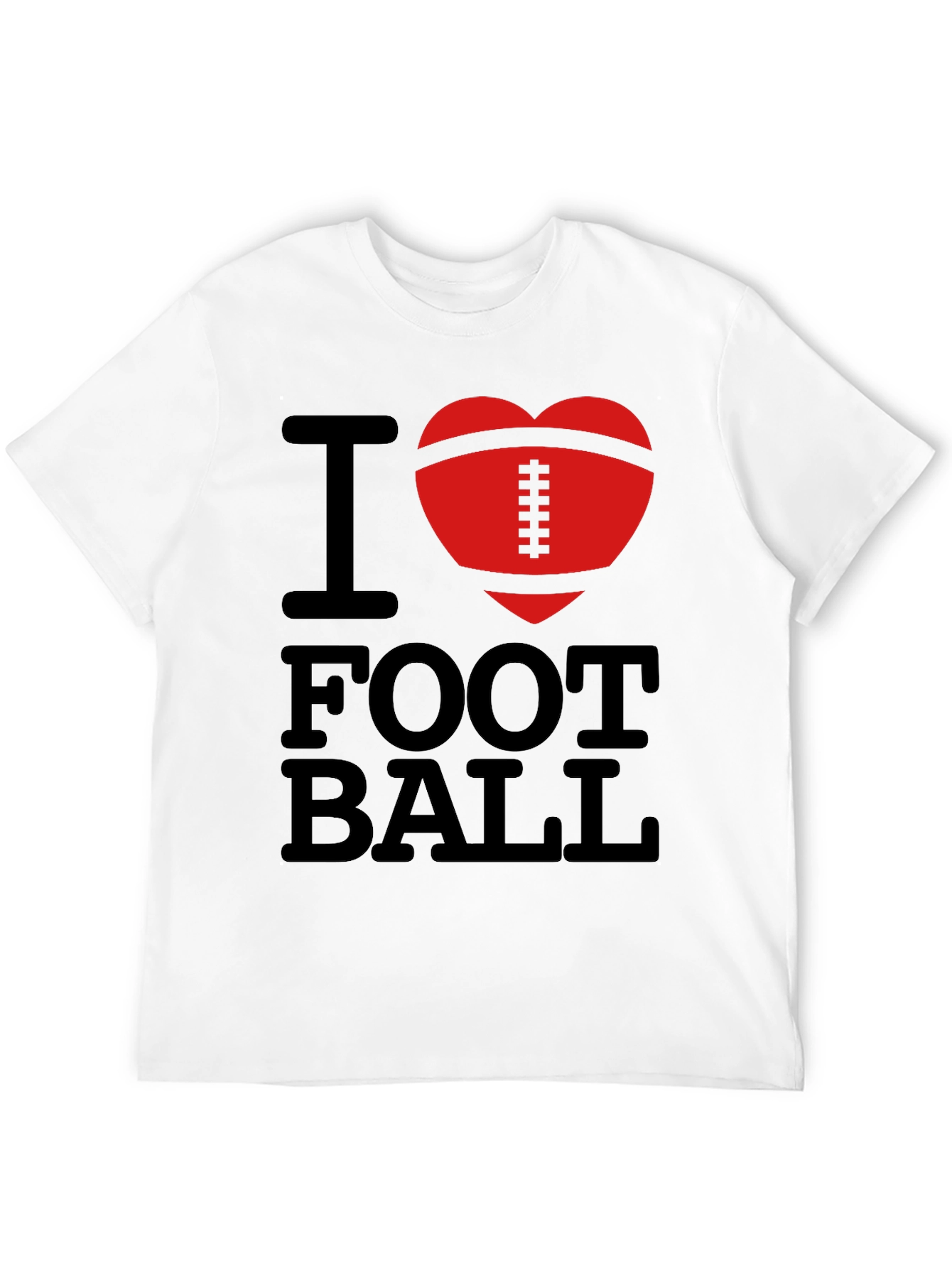 I Heart Football Graphic T-Shirt