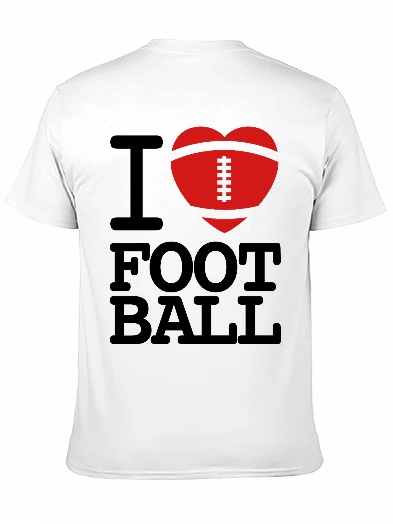 I Heart Football Graphic T-Shirt