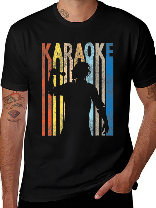 Karaoke Retro Style Graphic Tee