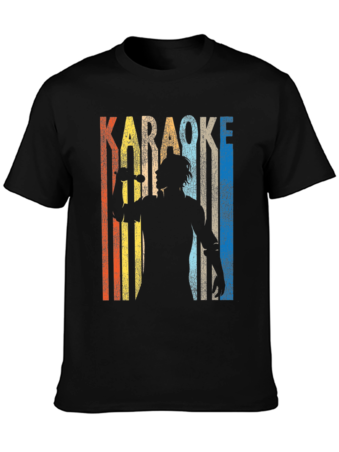 Karaoke Retro Style Graphic Tee
