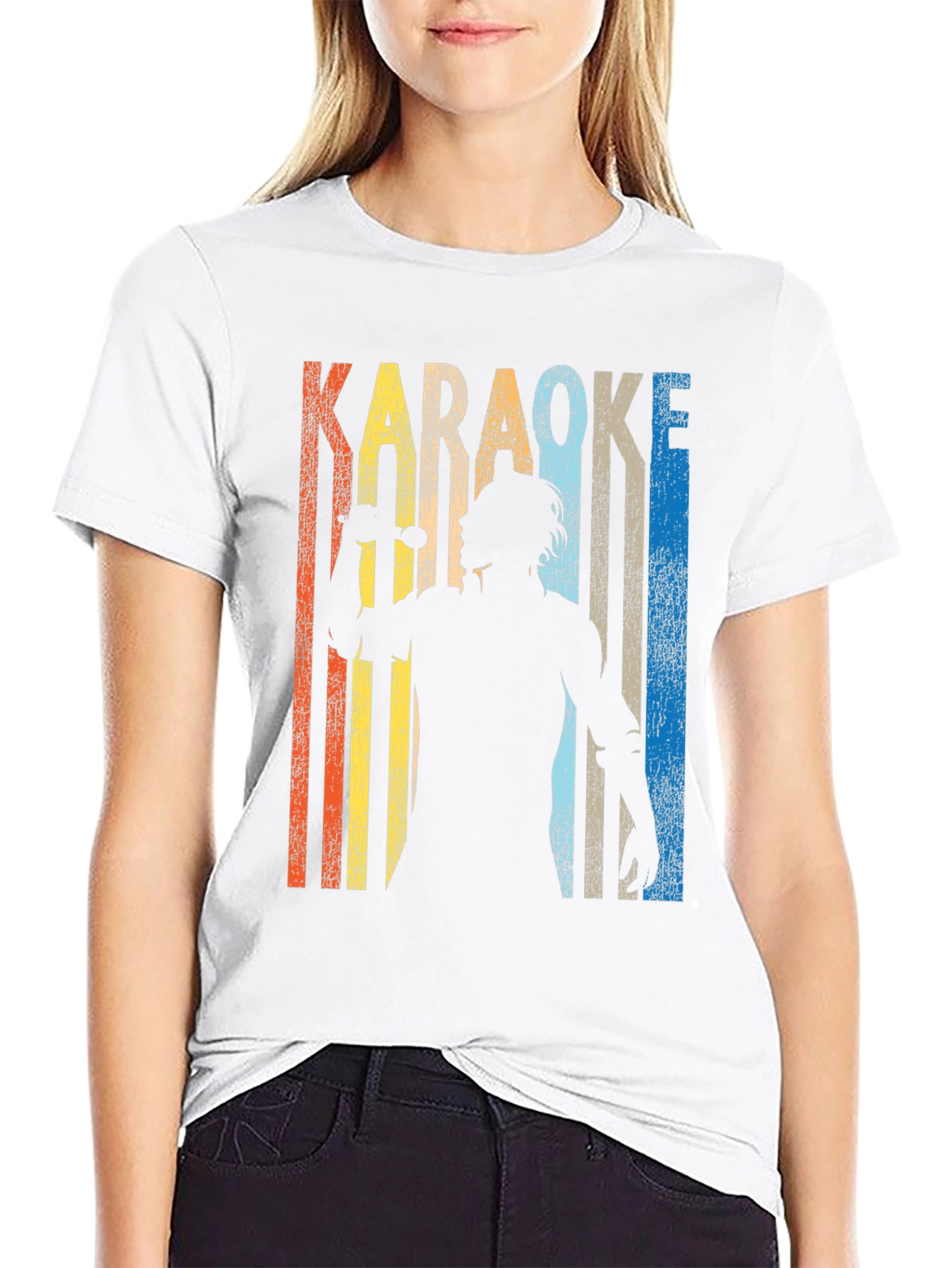Karaoke Retro Style Graphic Tee
