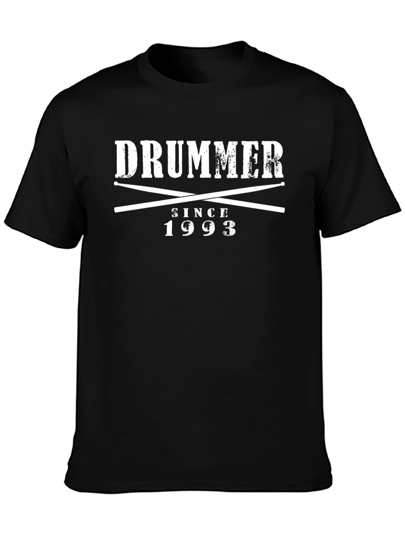 Drummer Since 1993 Black T-Shirt