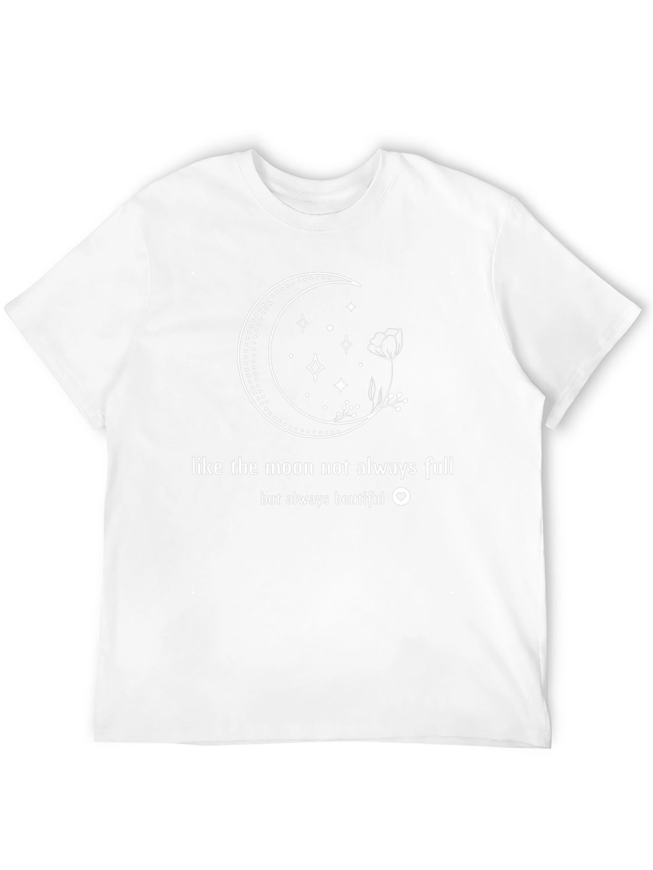 Moon Phases Graphic Tee - Beautiful Always