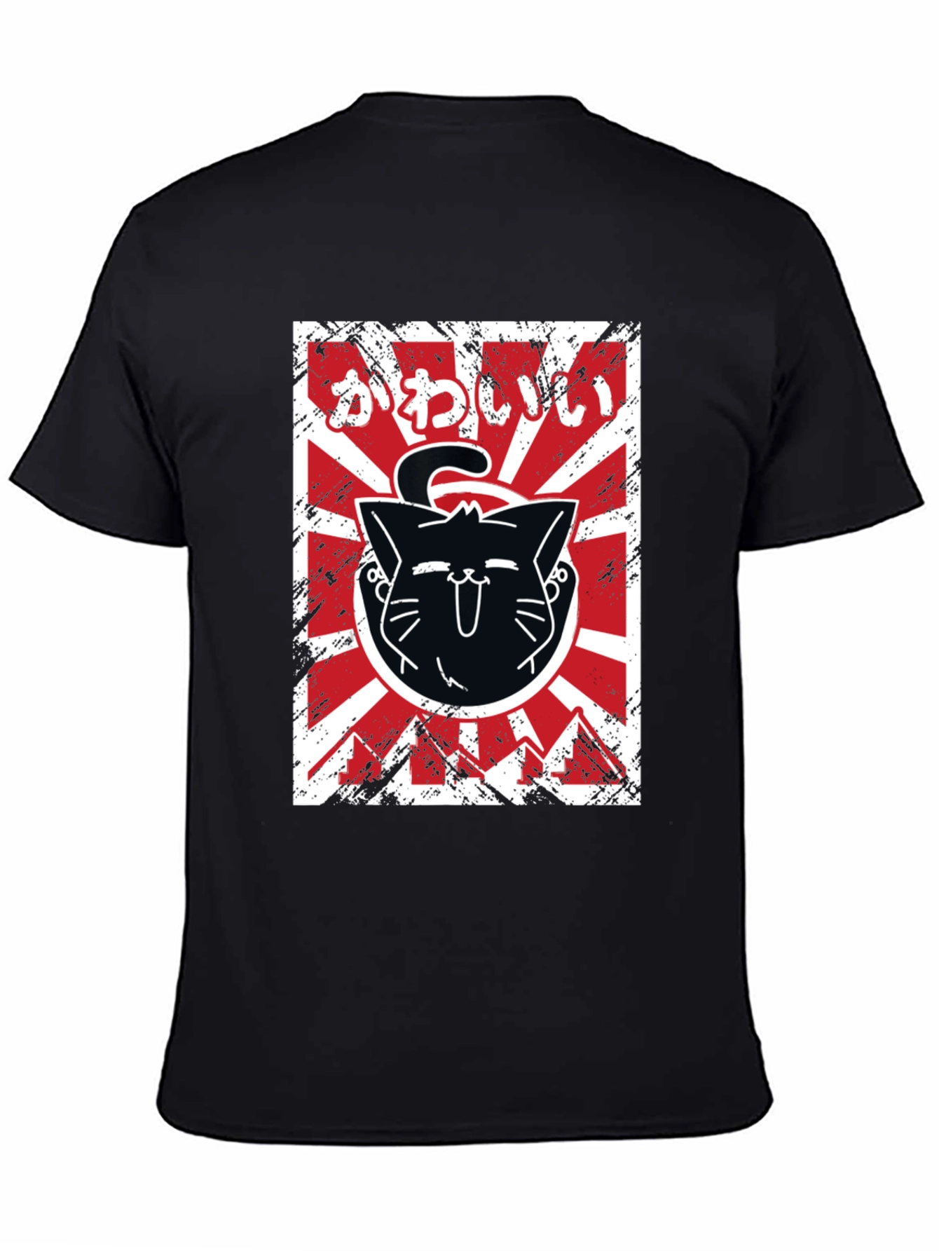 Kawaii Cat T-Shirt Japanese Style Tee