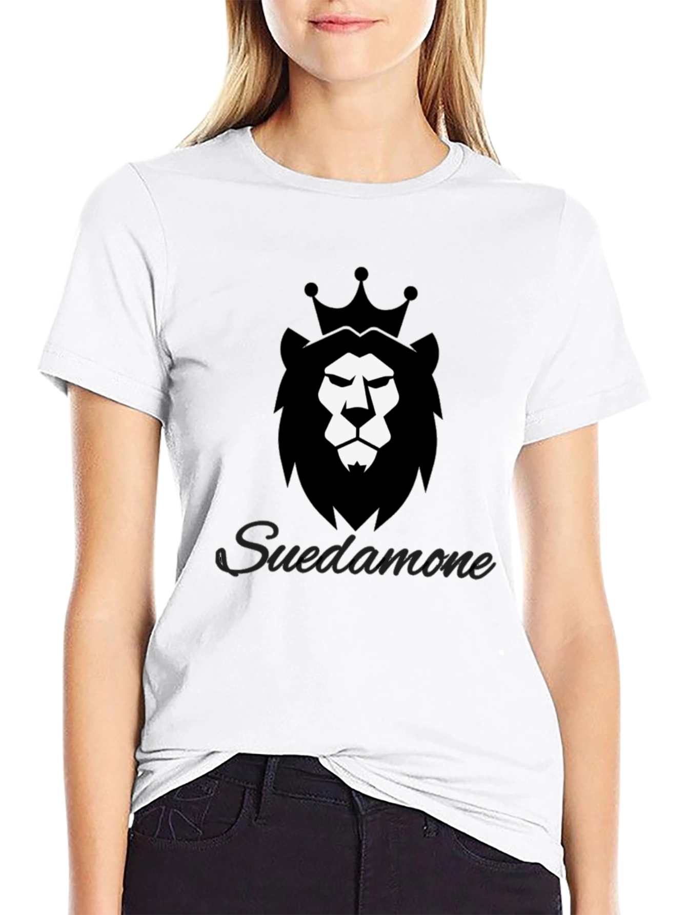 Lion Crown Graphic Tee - Suedamone