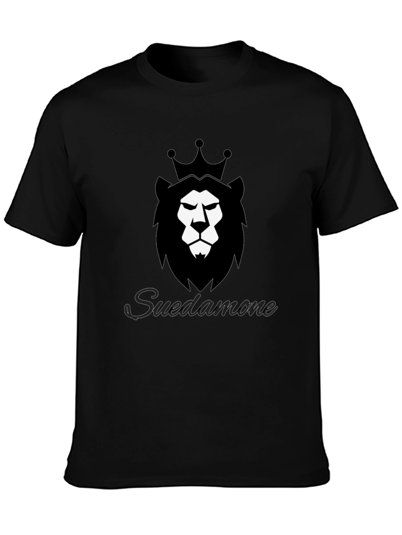 Lion Crown Graphic Tee - Suedamone
