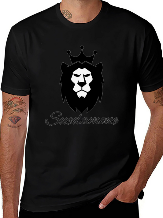 Lion Crown Graphic Tee - Suedamone