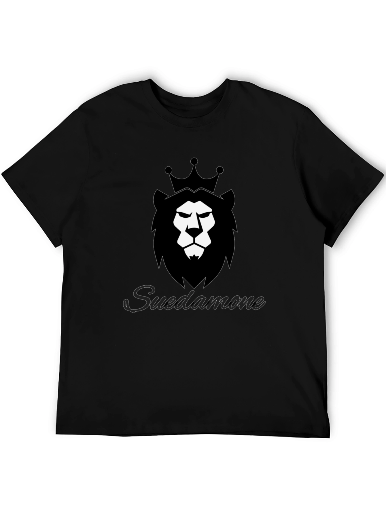 Lion Crown Graphic Tee - Suedamone