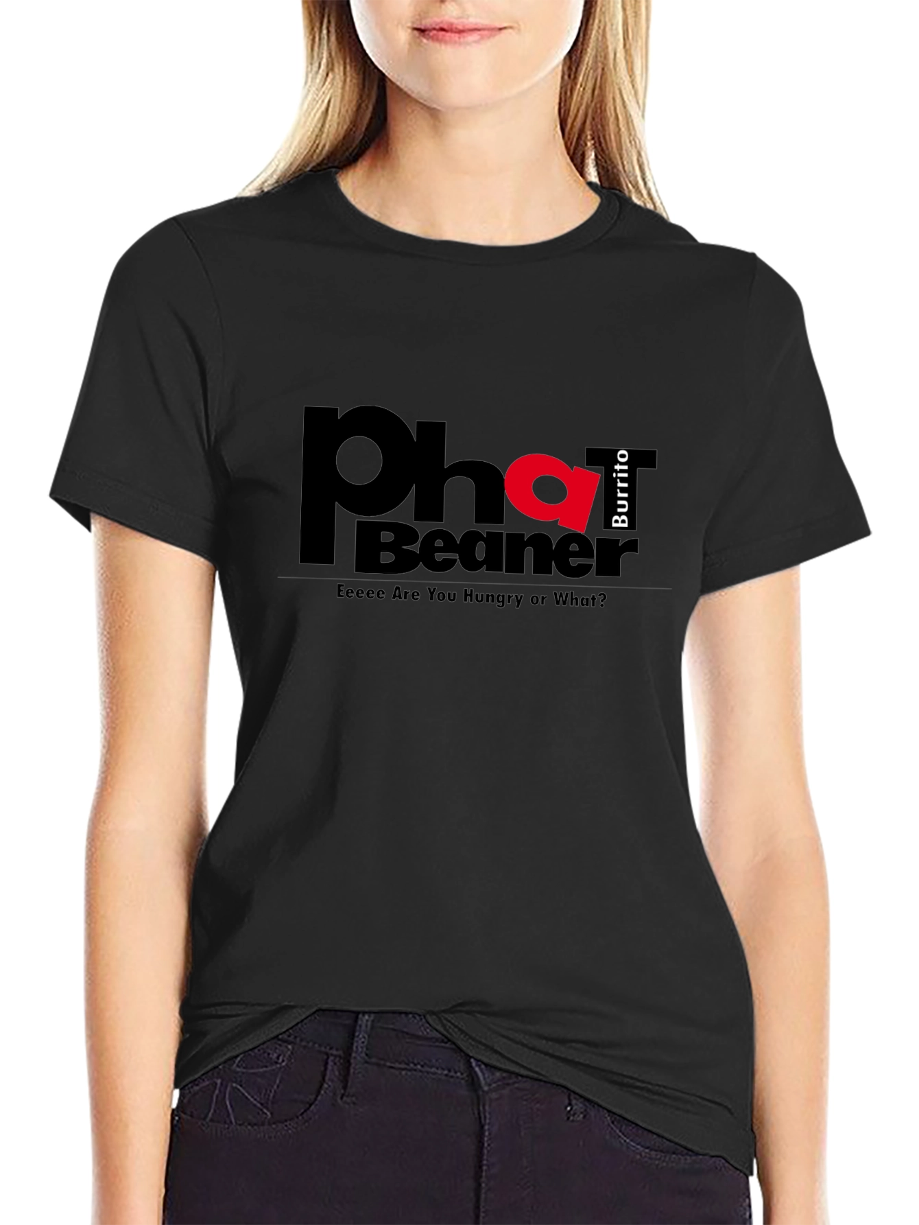 Phat Beaner Burrito Graphic T-Shirt