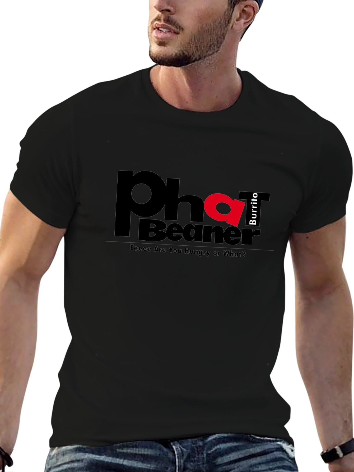 Phat Beaner Burrito Graphic T-Shirt