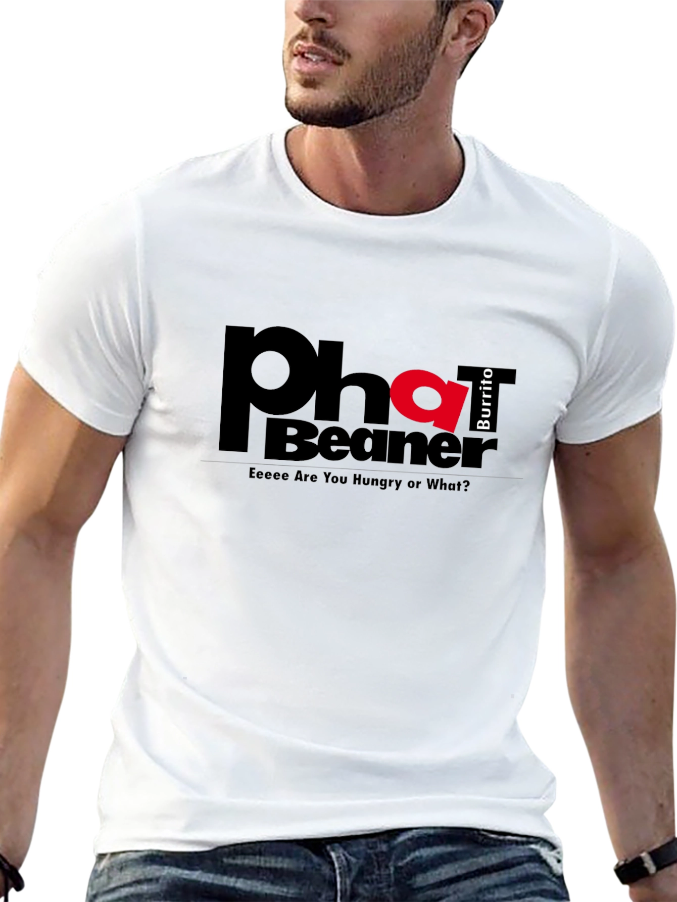 Phat Beaner Burrito Graphic T-Shirt