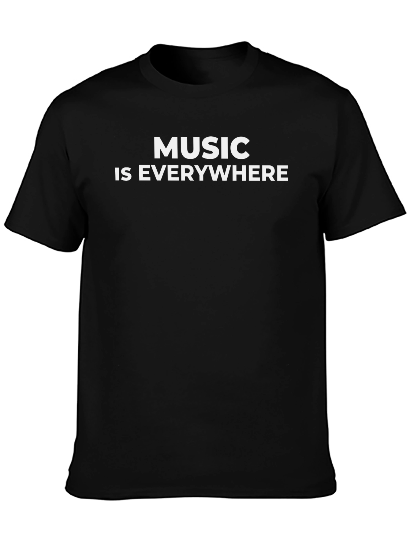 Music Is Everywhere Graphic T-Shirt