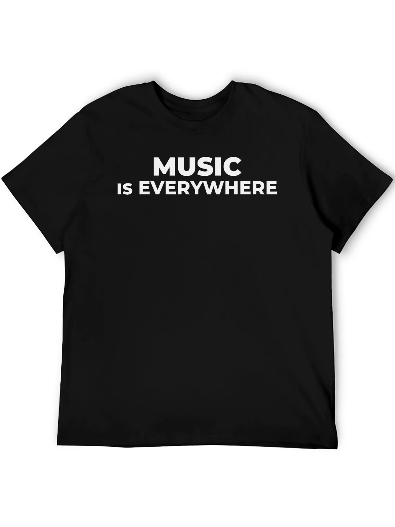 Music Is Everywhere Graphic T-Shirt