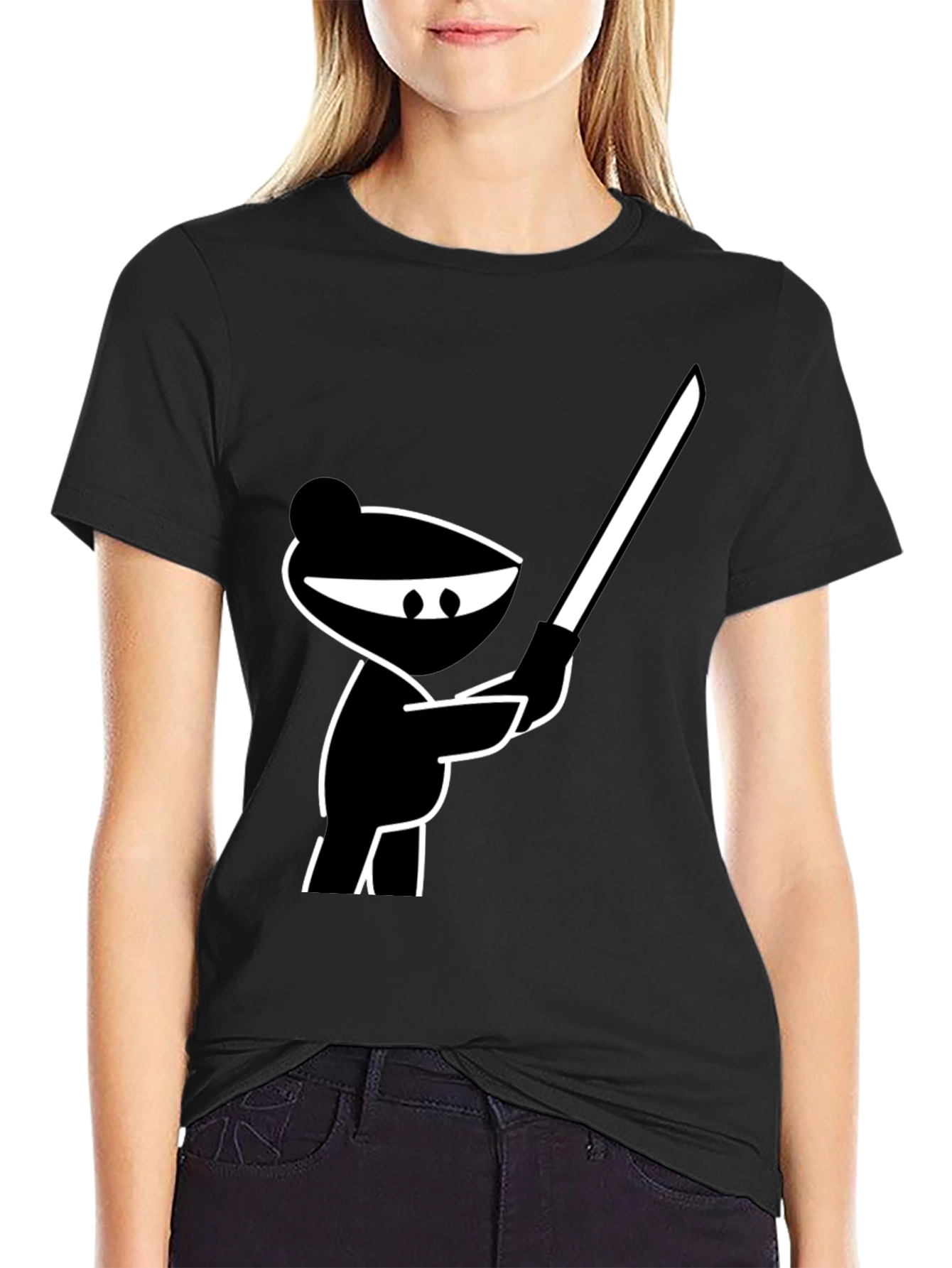 Ninja Warrior Black T-Shirt