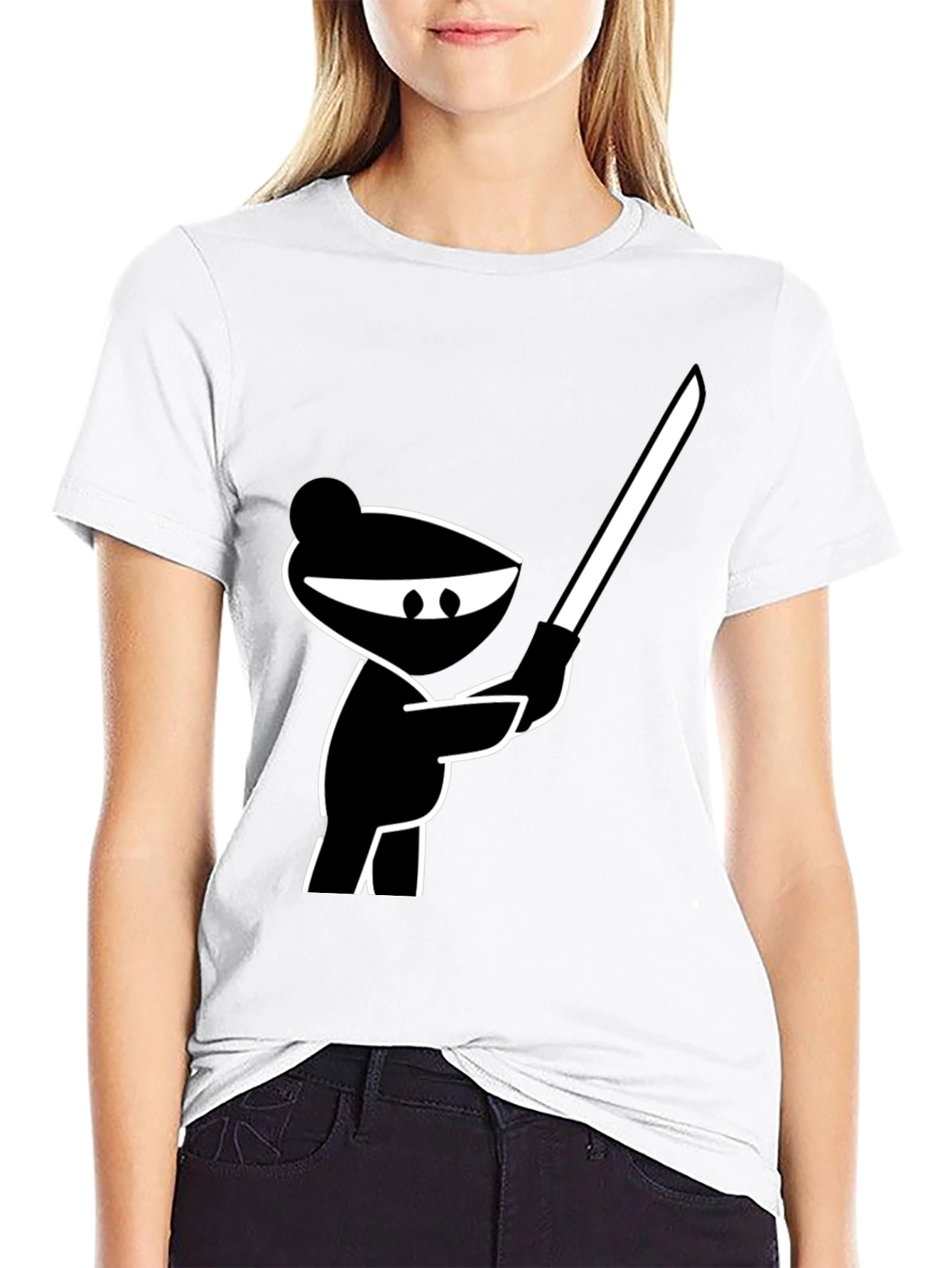 Ninja Warrior Black T-Shirt