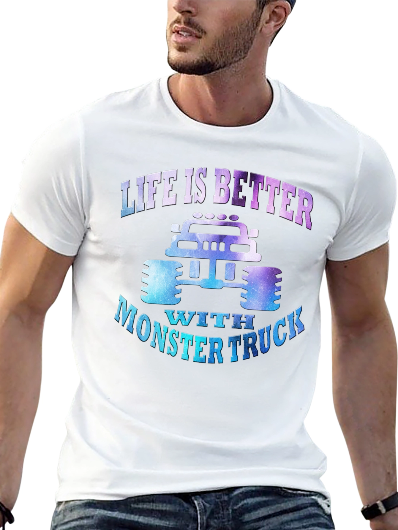 Life is Better With Monster Truck Tee
