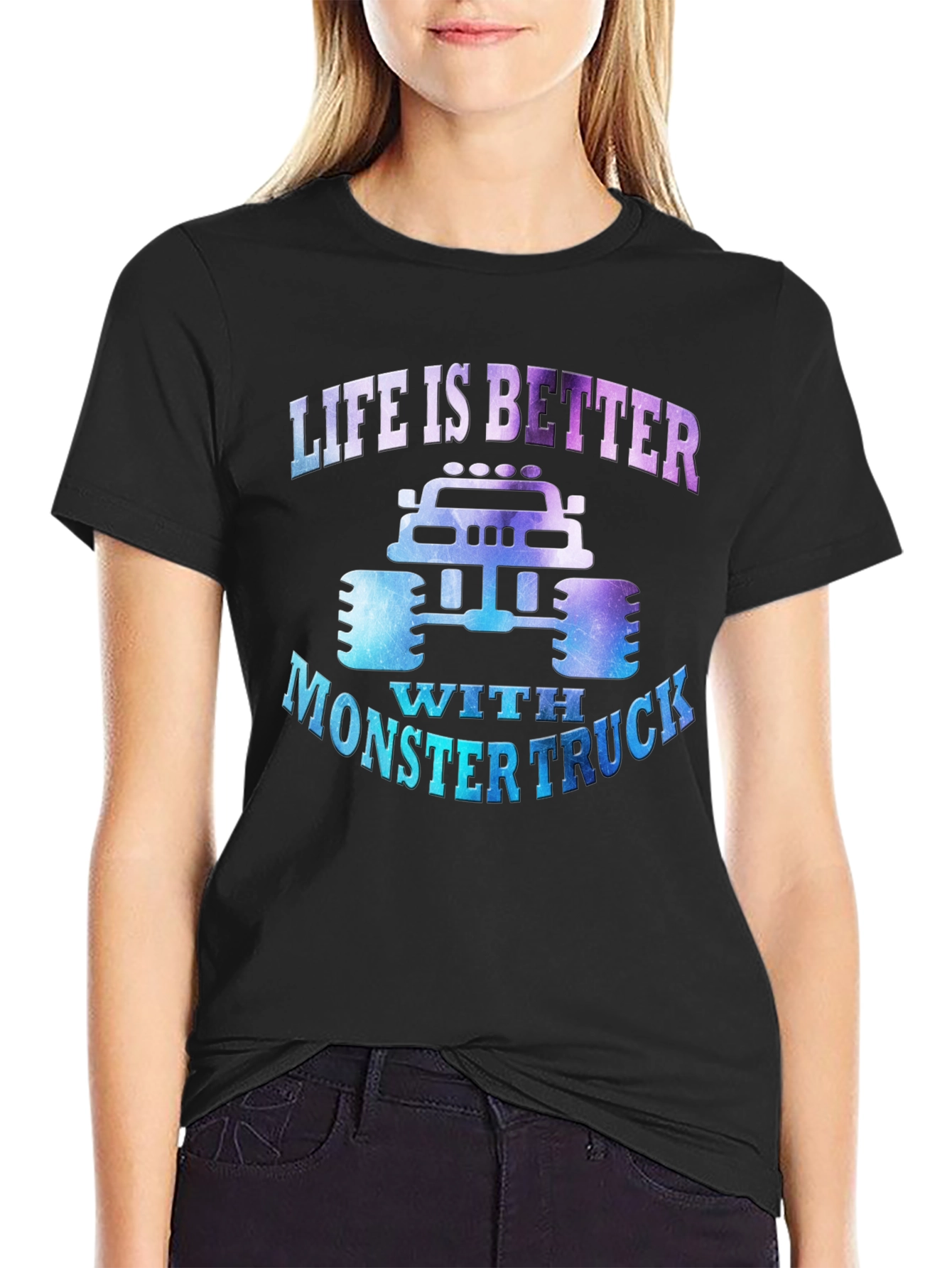 Life is Better With Monster Truck Tee