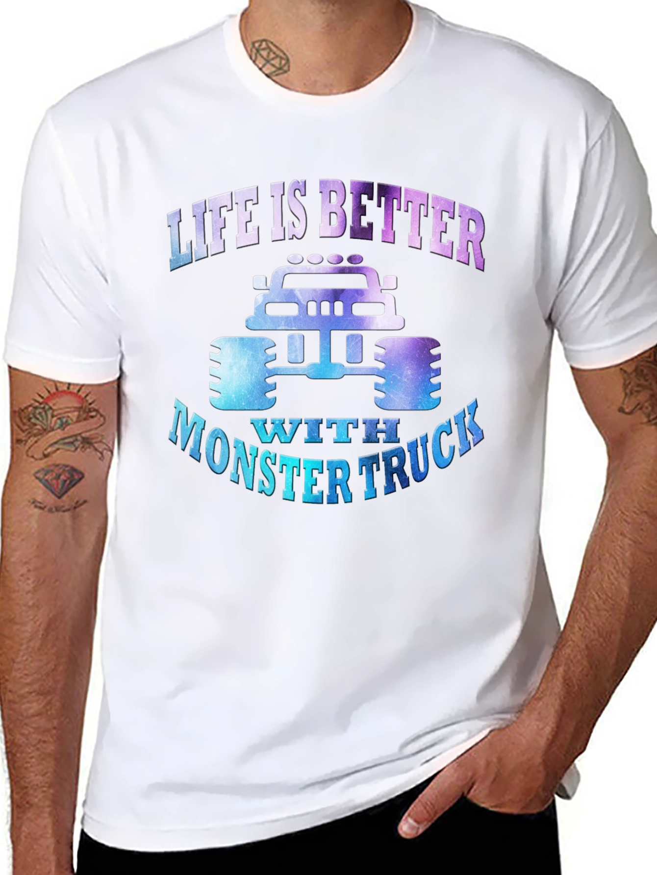 Life is Better With Monster Truck Tee