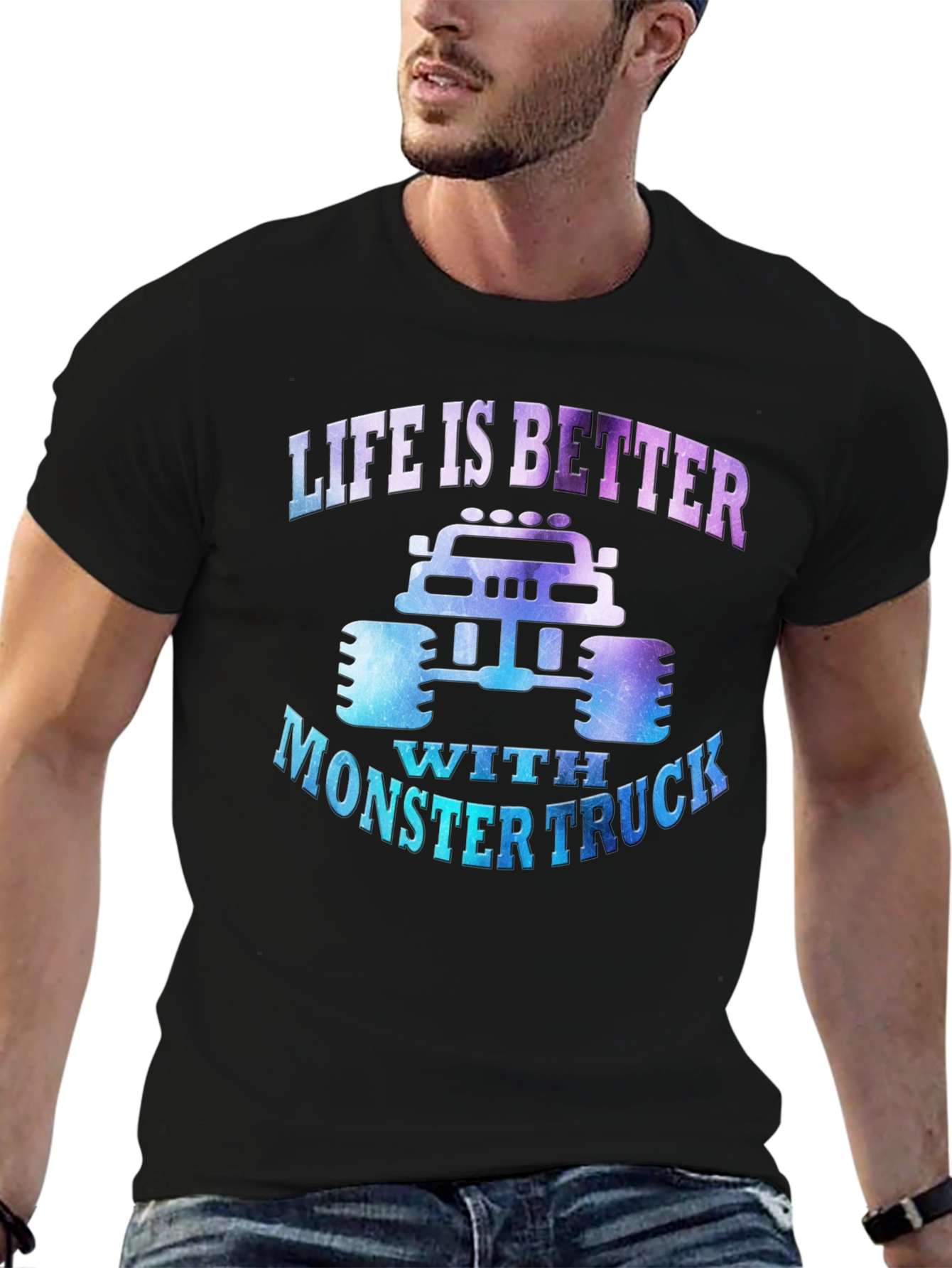 Life is Better With Monster Truck Tee