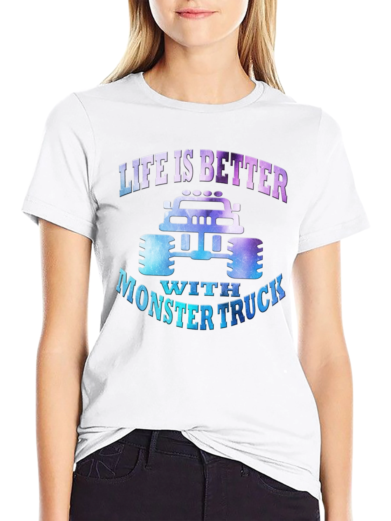 Life is Better With Monster Truck Tee