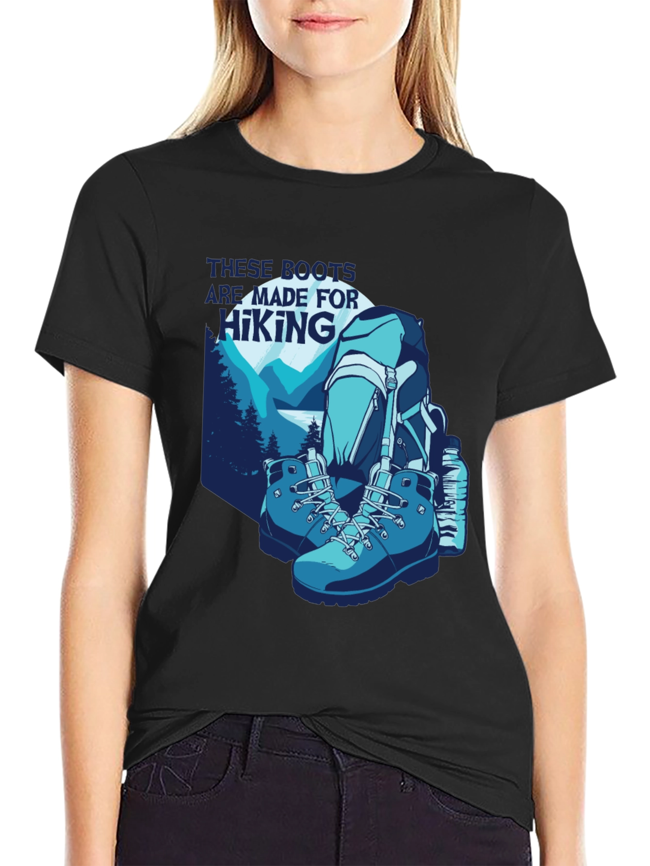 Hiking Boots T-Shirt: Adventure Ready!