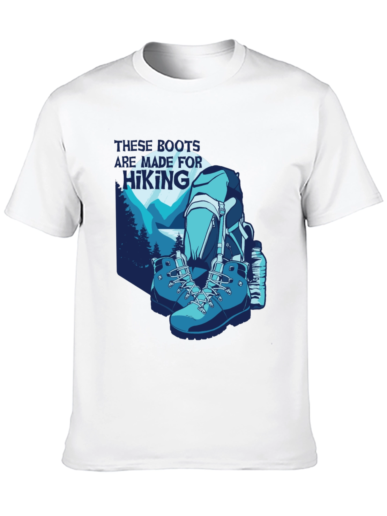 Hiking Boots T-Shirt: Adventure Ready!