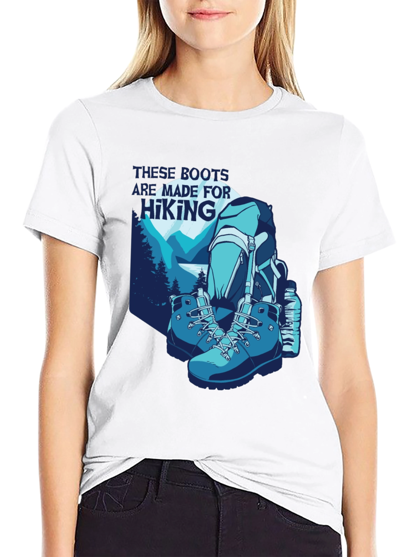 Hiking Boots T-Shirt: Adventure Ready!