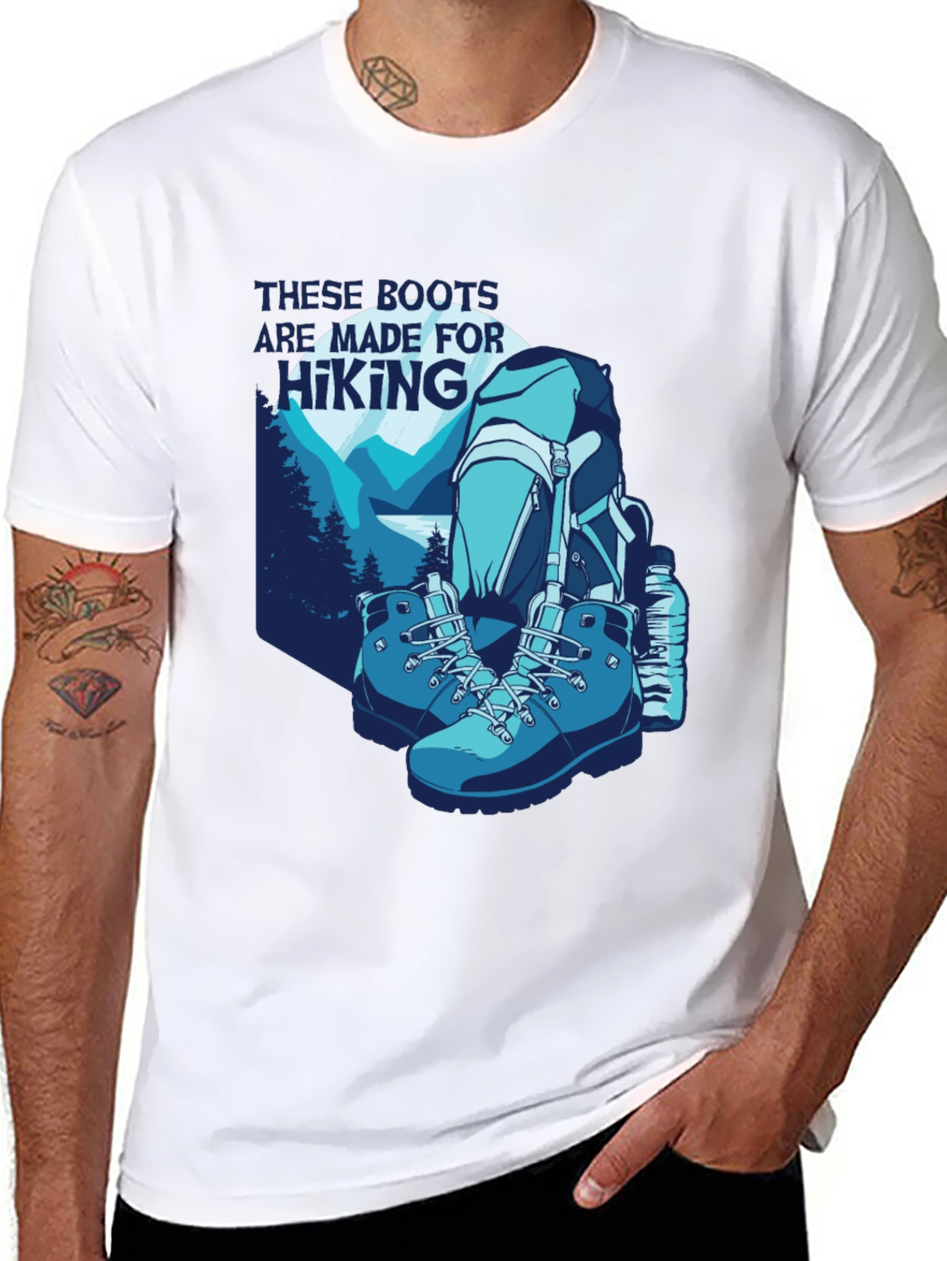 Hiking Boots T-Shirt: Adventure Ready!