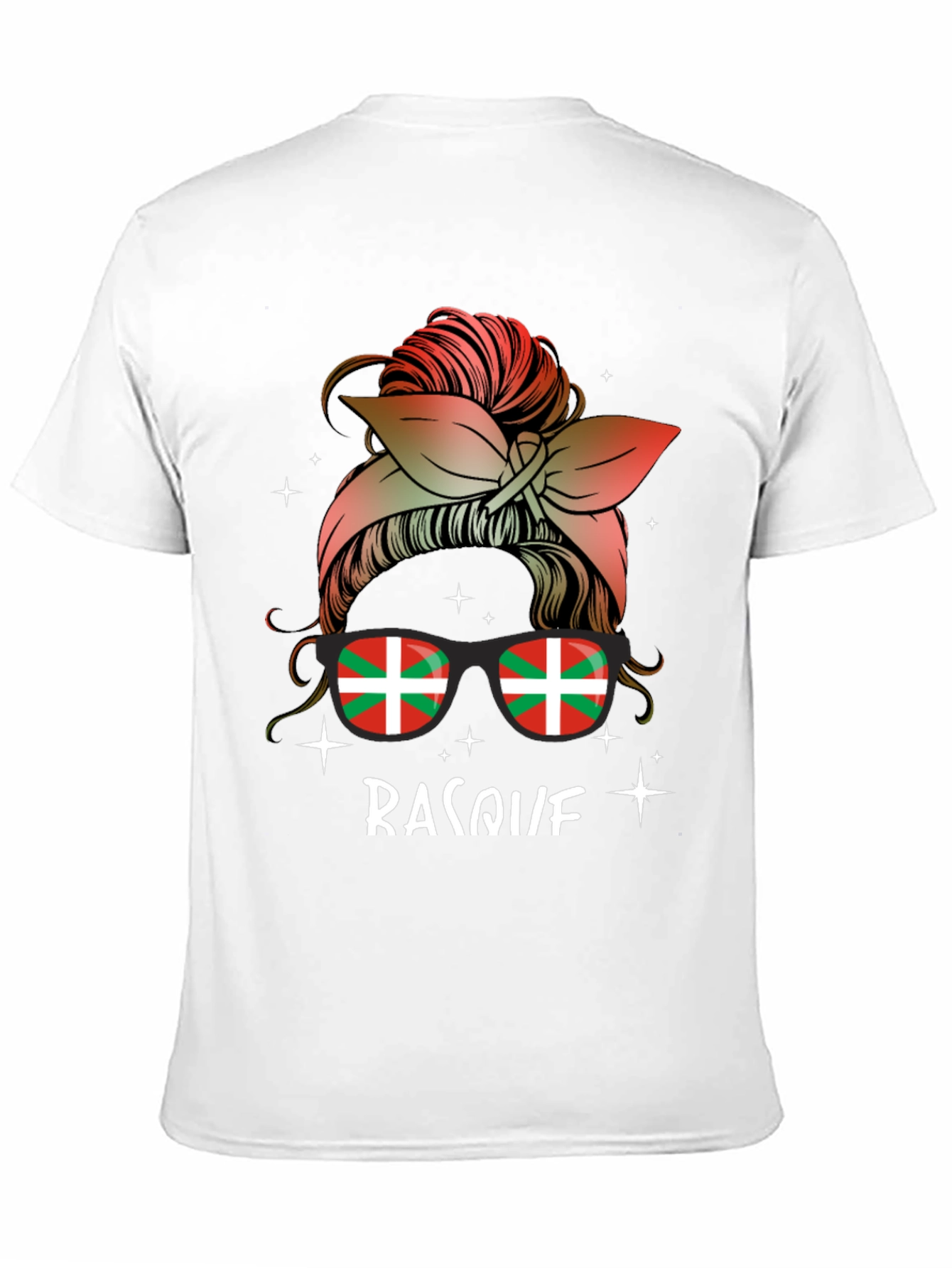 Basque Messy Bun T-Shirt