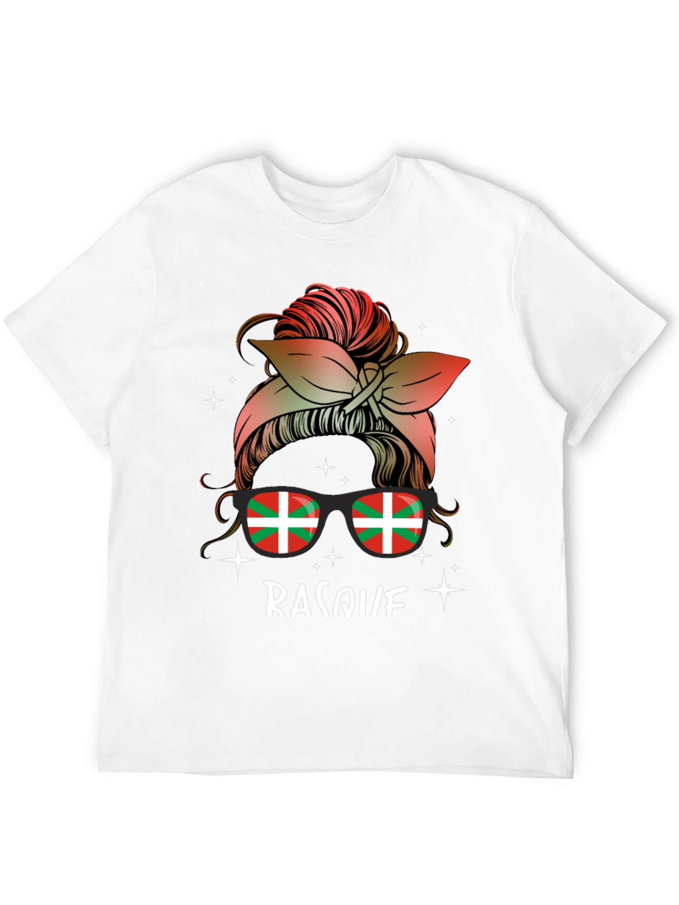 Basque Messy Bun T-Shirt