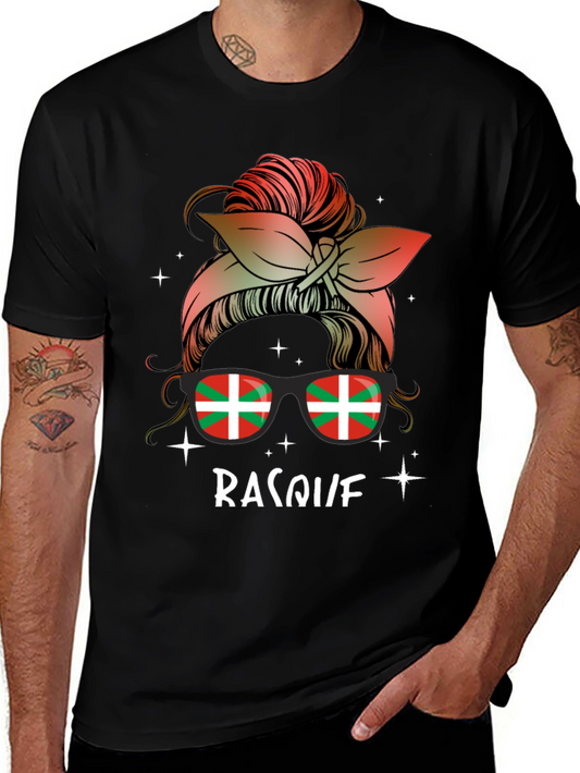 Basque Messy Bun T-Shirt