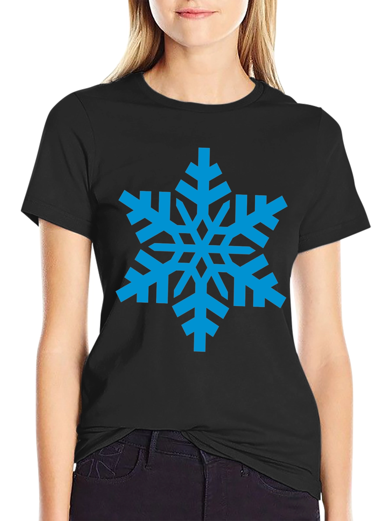 Snowflake Graphic Tee - Winter Style