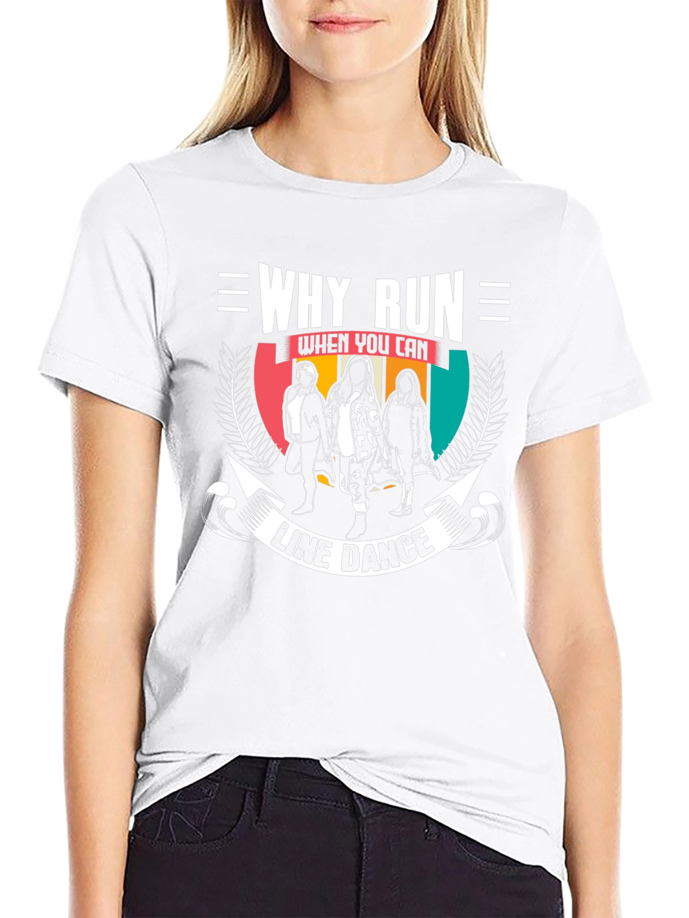 Why Run Line Dance T-Shirt