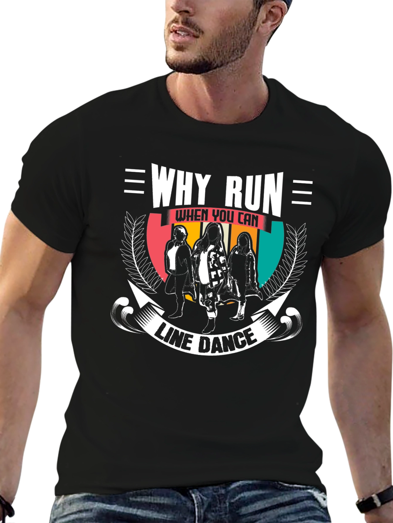 Why Run Line Dance T-Shirt