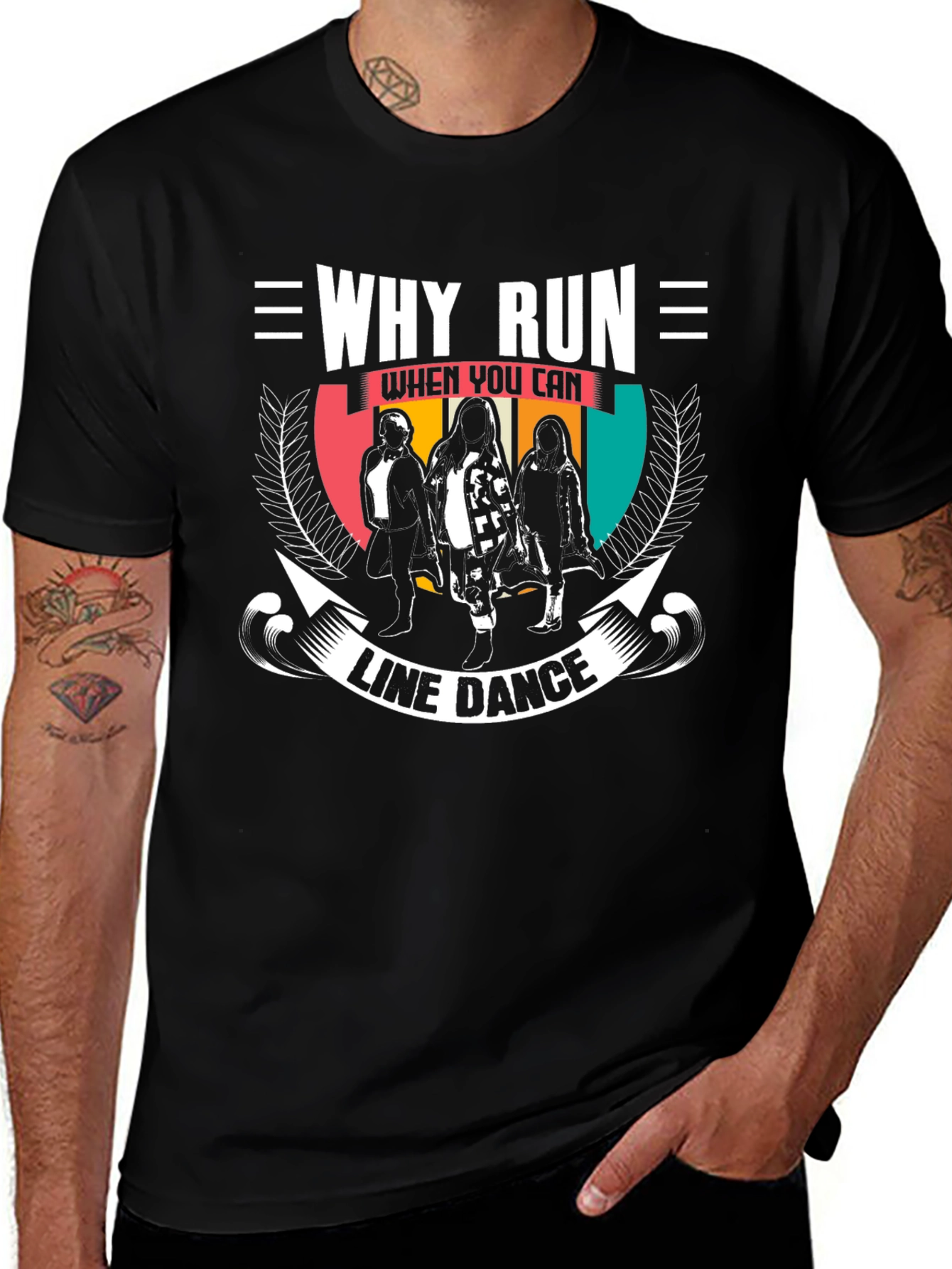 Why Run Line Dance T-Shirt