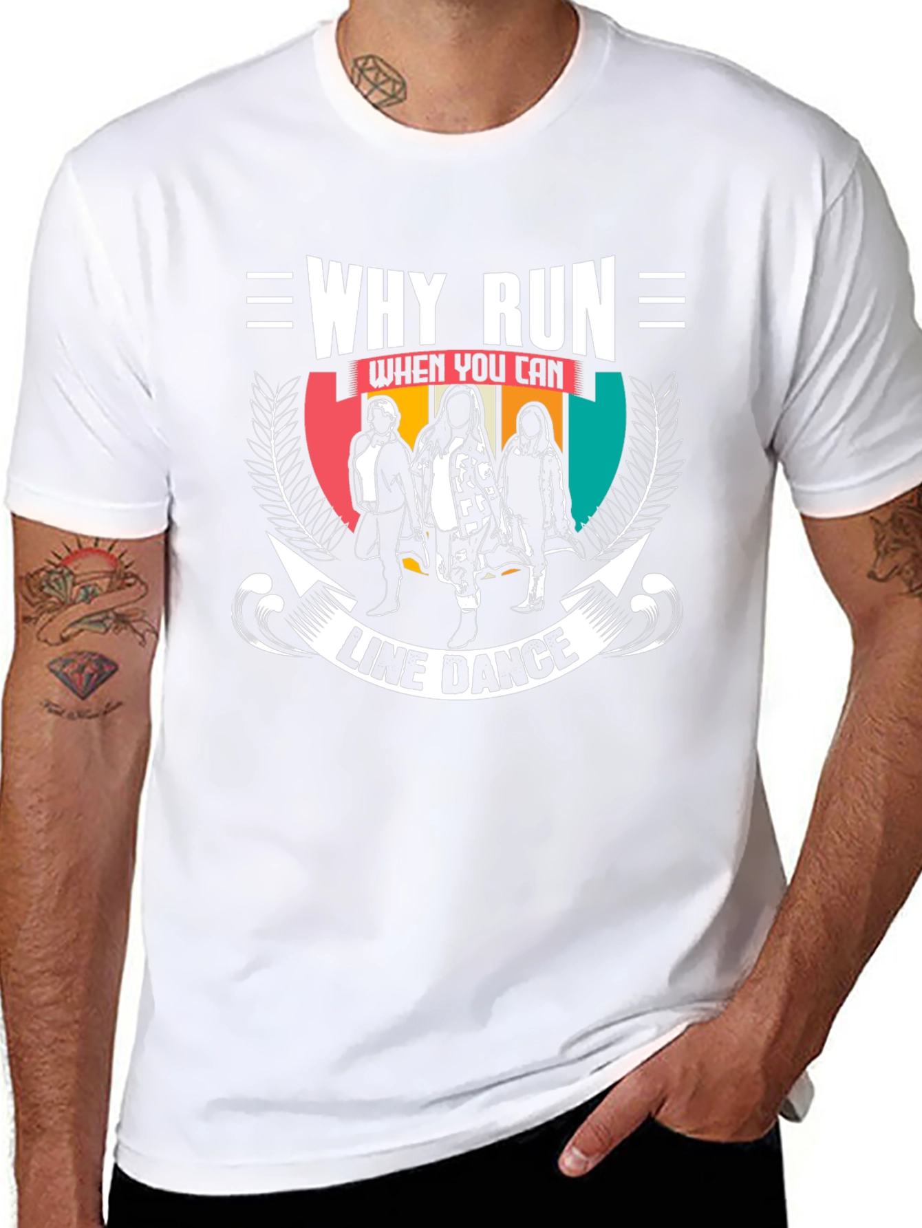Why Run Line Dance T-Shirt