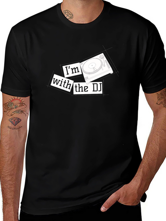 Im With the DJ Graphic Tee - Music Lovers T-Shirt