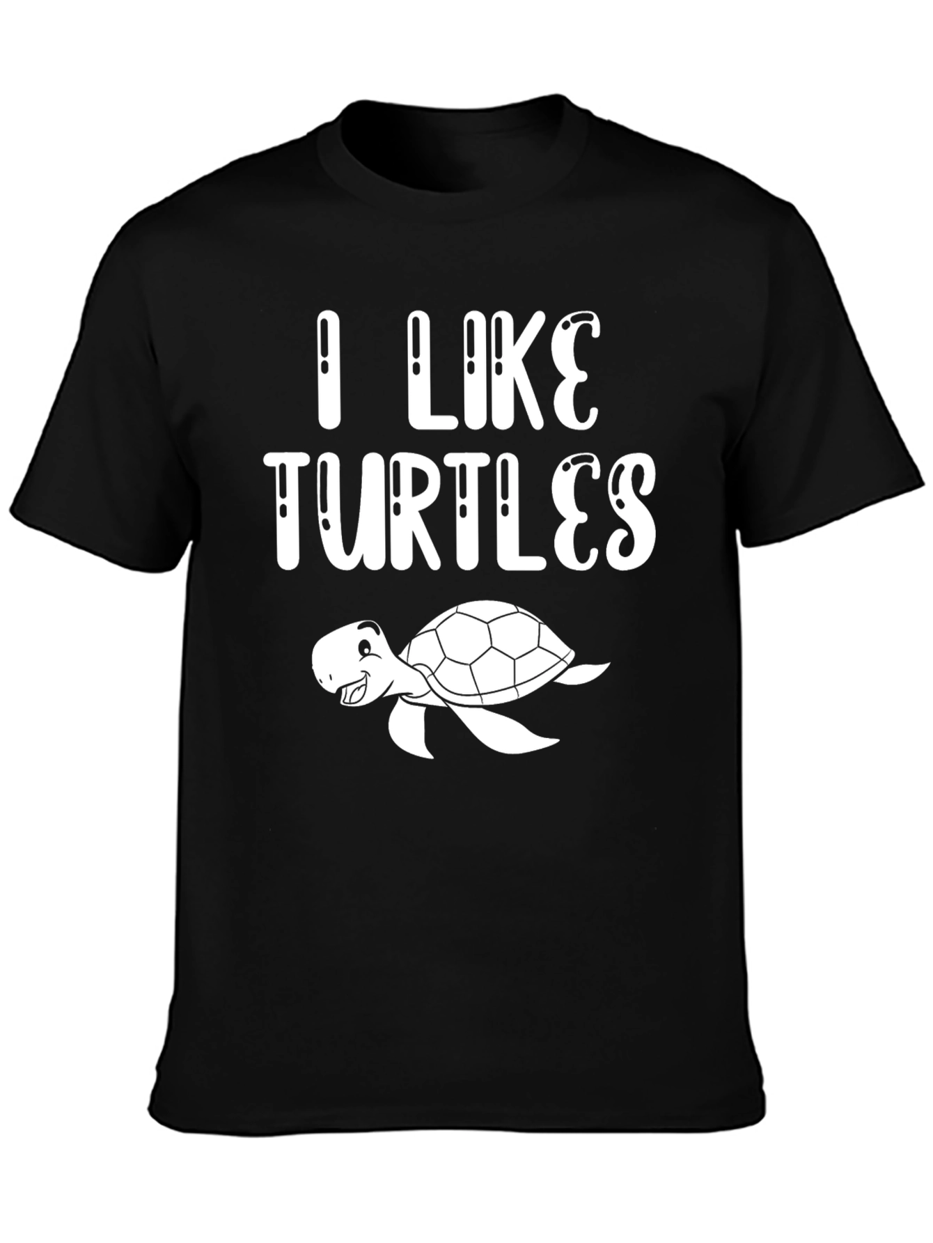 I Like Turtles T-Shirt - Cute Sea Turtle Tee
