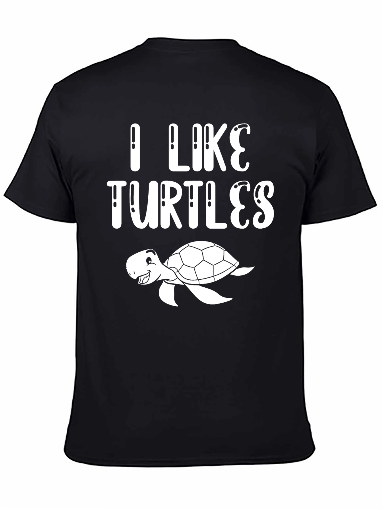 I Like Turtles T-Shirt - Cute Sea Turtle Tee