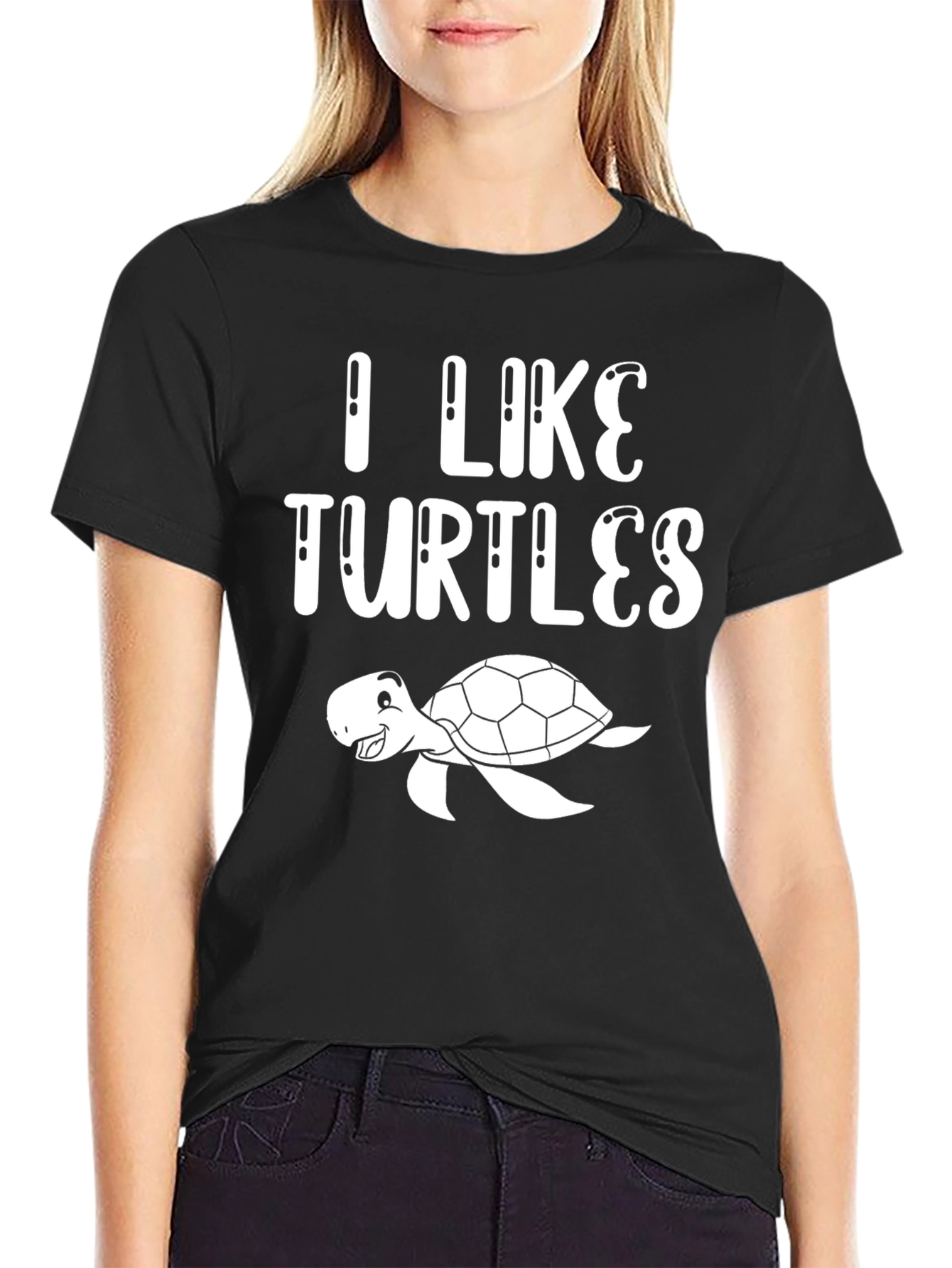 I Like Turtles T-Shirt - Cute Sea Turtle Tee