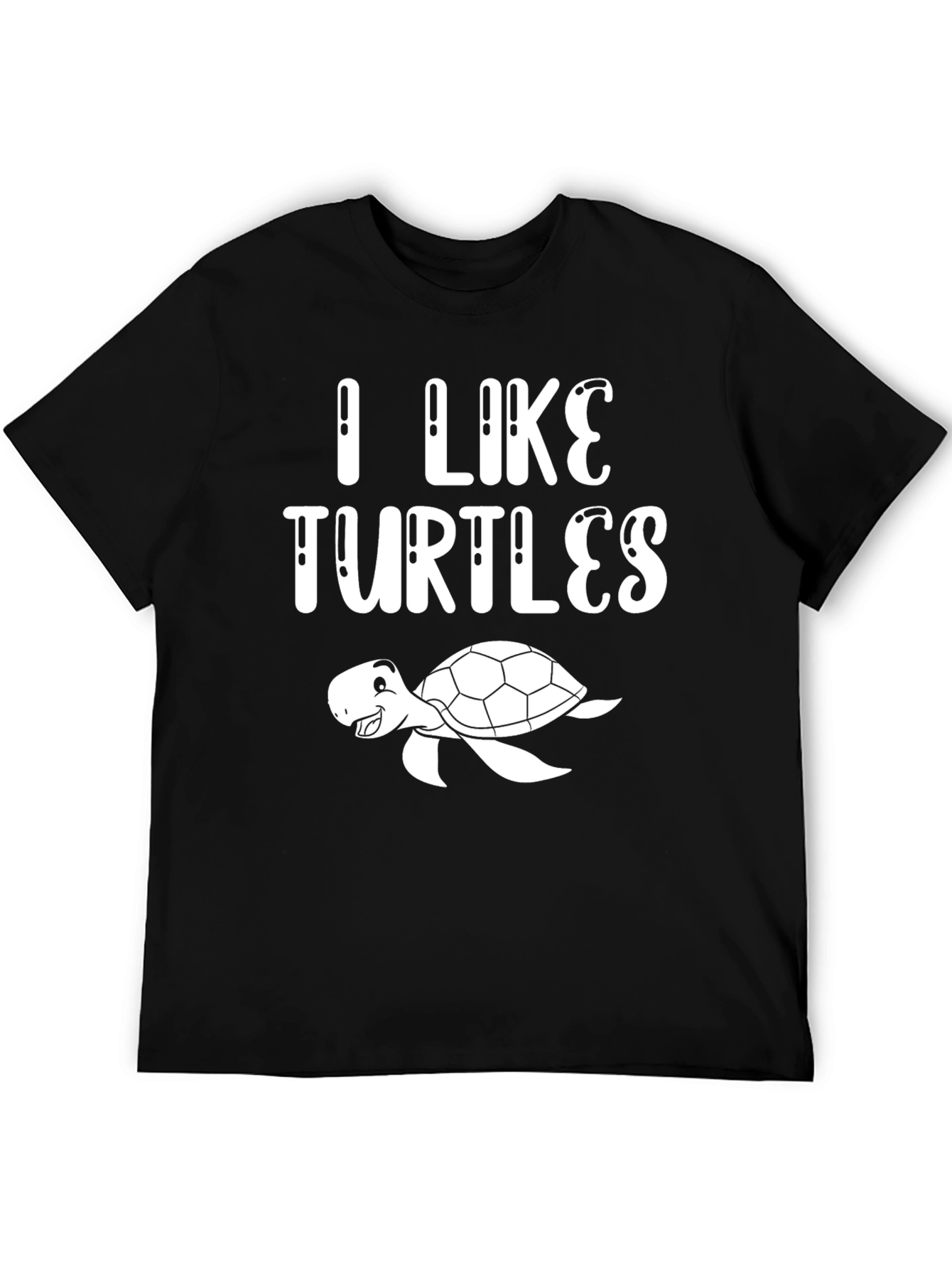 I Like Turtles T-Shirt - Cute Sea Turtle Tee