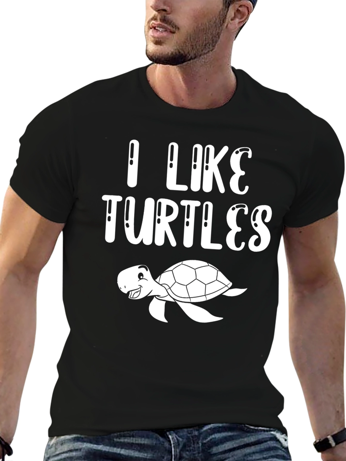 I Like Turtles T-Shirt - Cute Sea Turtle Tee