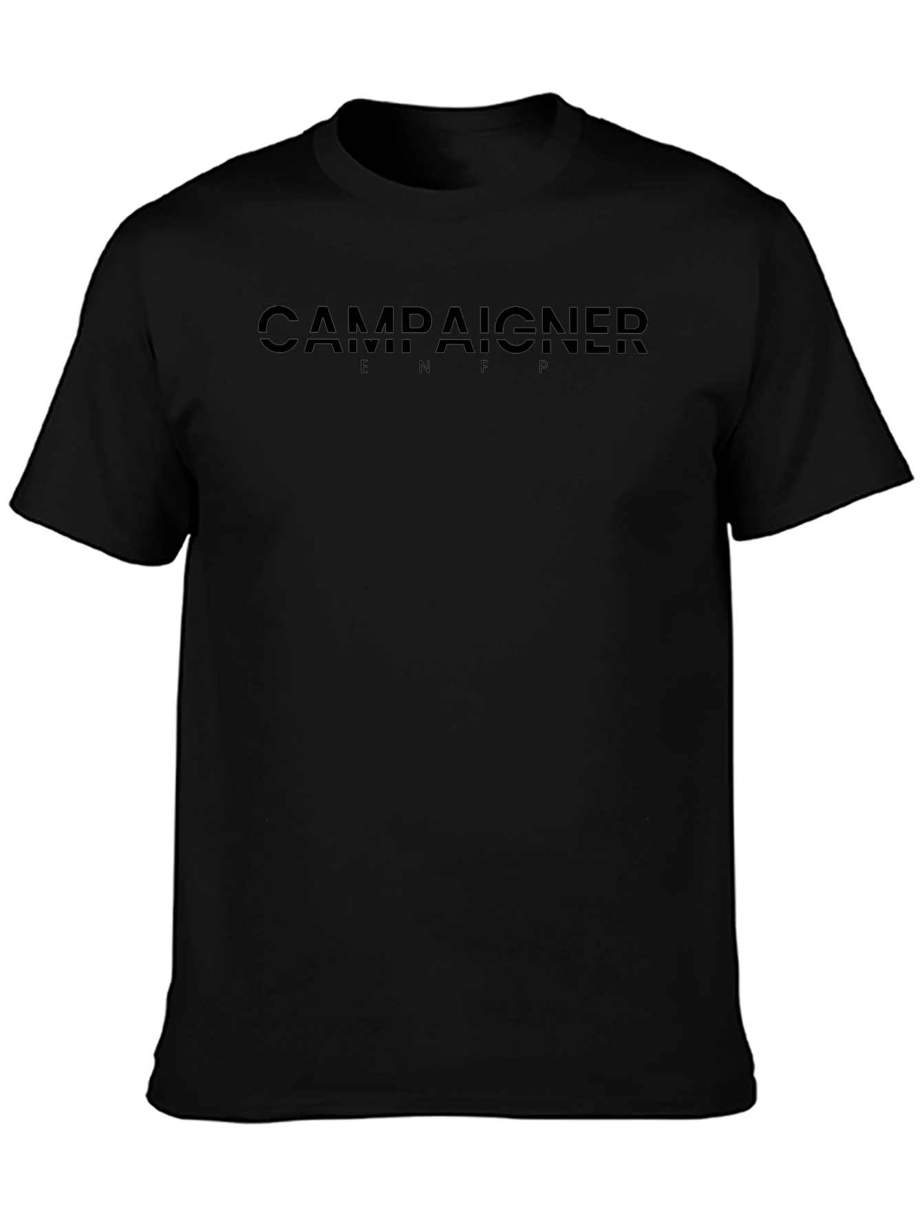Campaigner ENFP Black T-Shirt