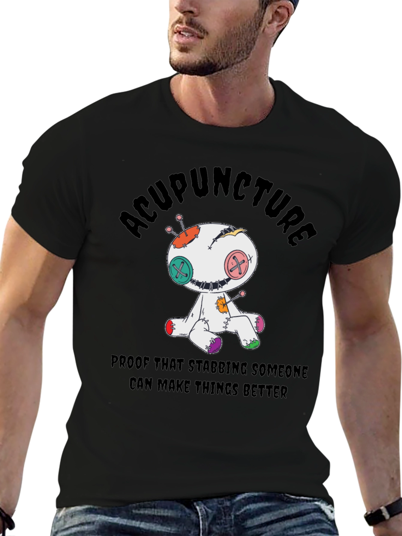 Acupuncture Voodoo Doll T-Shirt