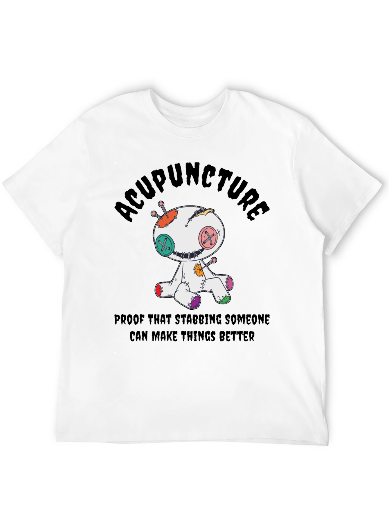 Acupuncture Voodoo Doll T-Shirt